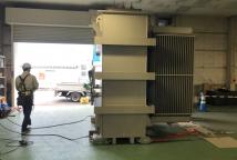 横浜市鶴見区某変電所特高トランス搬出工事